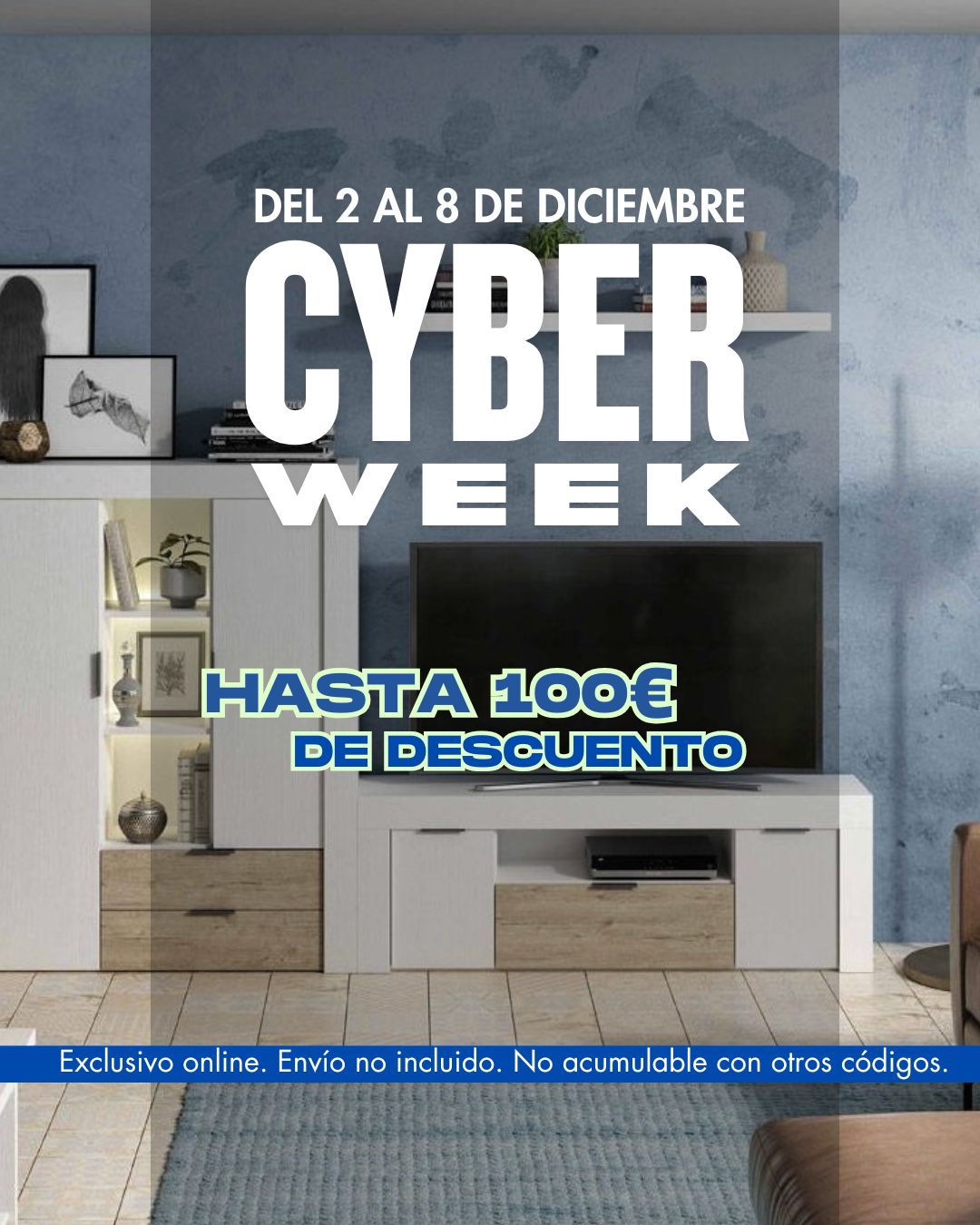 familia con oferta de muebles black  friday AKASA IN BLACK